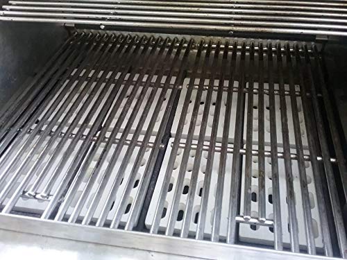 Delsbbq PD-7006 4-Pack Universal Replacement Heat Plate Flame Tamer For Grand Turbo Grills, Ceramic Brick Flame Tamer thumb #6