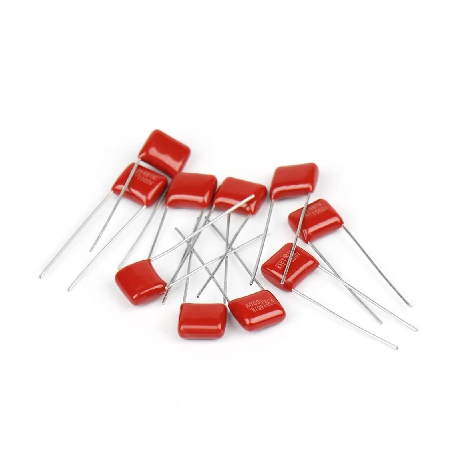 Condensatore ceramico, 10 pezzi condensatore CBB 1000V 8/10/15/20MM 101 103 104 105 125J 221 222 223 224 225 332 333 334(1000V222J P10 2.2NF)