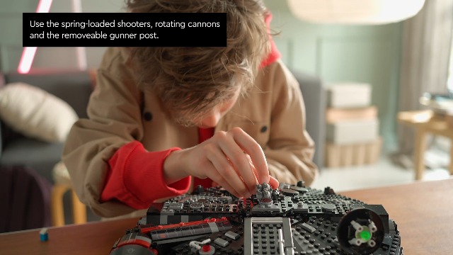 Amazon.com: LEGO Star Wars The Dark Falcon Buildable Starship