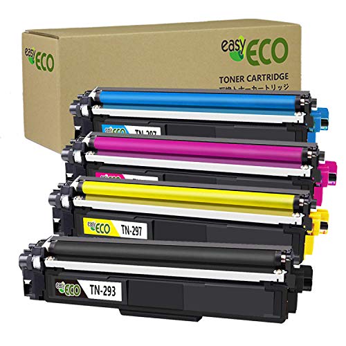 brother HL-L3230CDW トナーカートリッジ 互換品　9個 Amazon.co.jp: EasyECO ブラザー用 HL-L3230CDW TN-293 297 4色セット