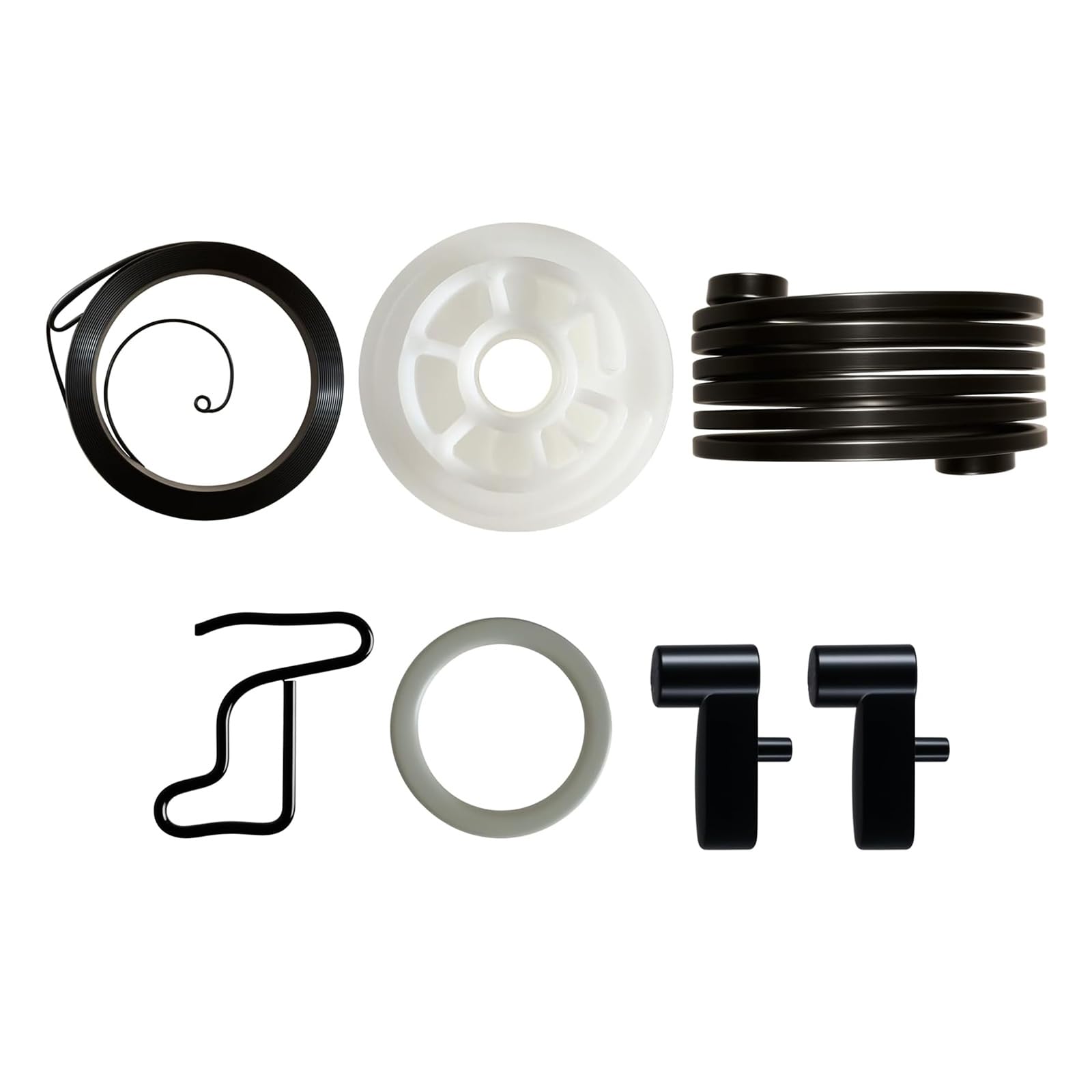 Starter Spring Set Recede Pulley Assembly for BG56C BG86C SH86C SH56C Blowers Replacement Parts Included Blower Maintenance Accessories