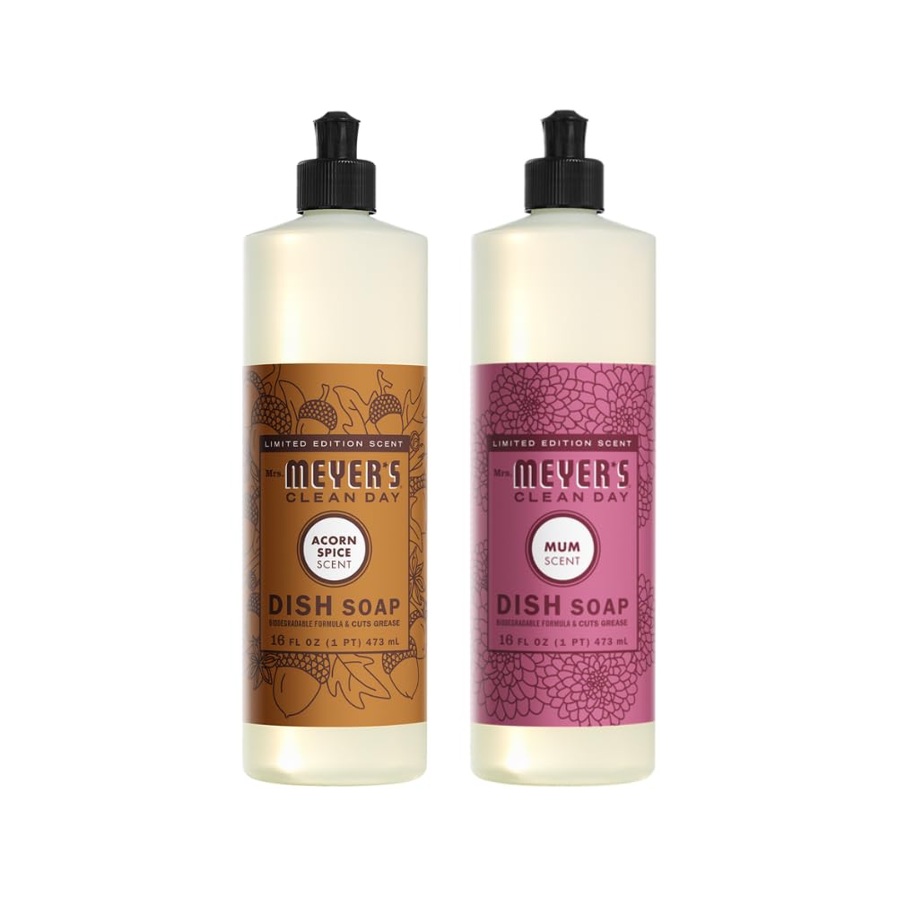 Mrs. MEYER'S CLEAN DAY Variety Dish Soap Scent (Acorn Spice + Mum)