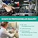 Ansell TouchNTuff 69-318 Latex Einweghandschuhe Puderfrei, Professionelle Schutzhandschuhe mit Texturierte Fingerspitzen, Lebensmittel Einmalhandschuhe, Weiß, Größe M (100 Handschuhe)