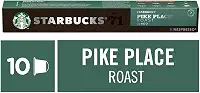 STARBUCKS Café Em Cápsula Starbucks Nespresso Pike Place Roast Lungo 10 Cápsulas