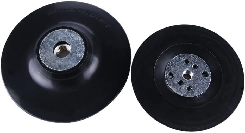 Backing Pad for 4 Angle Grinder Sanding Discs with Flexibility and Max RPM 15,300 to Optimize Material Removal