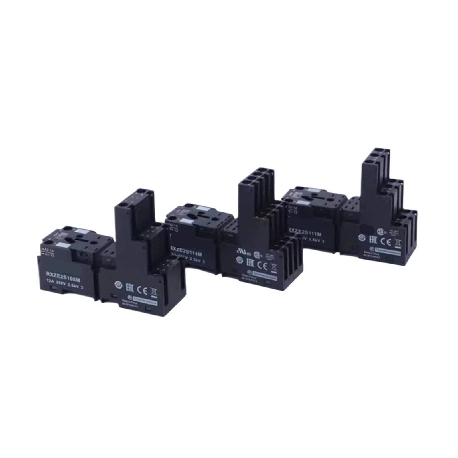 Relé separado RXZE2S114M de alta conductividad con base modular RXZ400