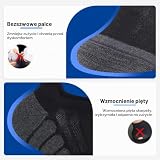 Stoeury Sneaker Skarpety Męskie Damskie, Oddychające i Wygodne Bawełniane Skarpety Sportowe ze Wsparciem Łuku, Idealny do Biegania, Treningu, Noszenia na co Dzień, 10 Paar, Czarny Biały Szary, 43-46