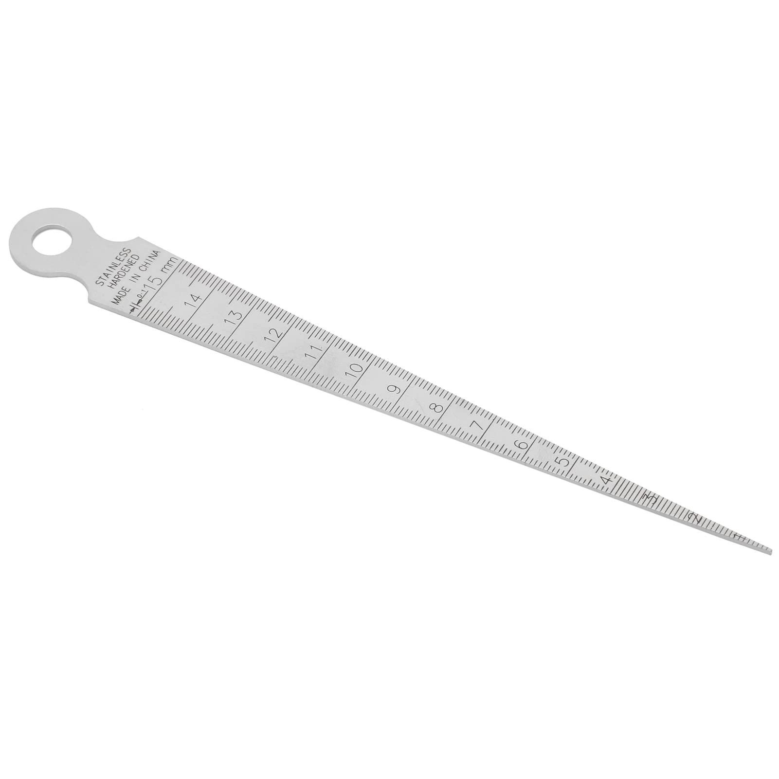 Taper Gauge, Gauge Standard 1?15mm for Measuring for Measuring Hole