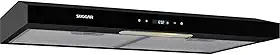 Depurador de ar slim touch 60cm preto 220V