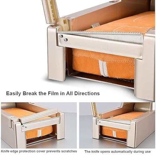 Máquina portátil para cubrir zapatos - Dispensador de película para zapatos con reposabrazos, ideal para uso doméstico, industrial y de laboratorio - Incluye cubrezapatos para facilitar su uso
