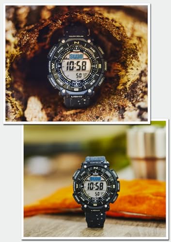 Image of Casio PRG-340 Pro Trek Climber Line Wristwatch, Solar, Biomass Plastic