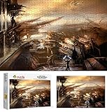 star wars puzzle 2000 parça 【Material especial de alta calidad】 El rompecabezas está hecho de cartón de alta calidad, que es más rígido y brillante que el papel estucado. Ecológico y no tóxico. No se cae ni se dobla con facilidad. Para la impresión se utilizan imágenes originales de alta definición, y los materiales duraderos y las técnicas de corte de precisión aseguran que cada pieza encaje perfectamente.