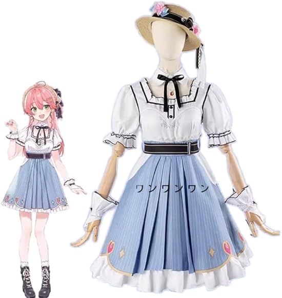 Amazon.co.jp: [ワンワンワン] Vtuber さくらみこ おめかしデート服 