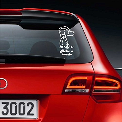 Artstickers® - Adesivo Bebé a Bordo, tema: bimba