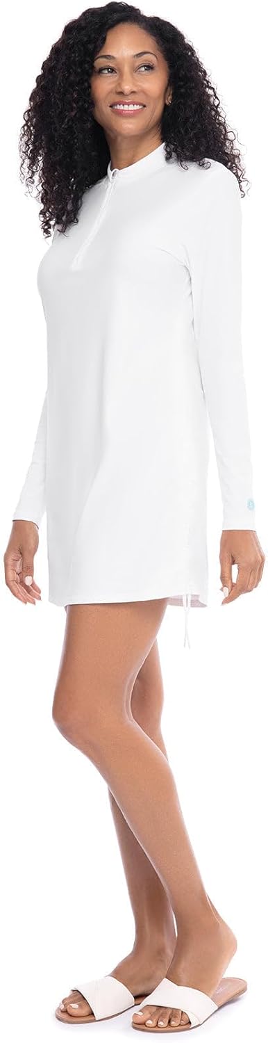 Women's Ruche Swim Top - UPF 50+ Sun Protection - Key Biscayne