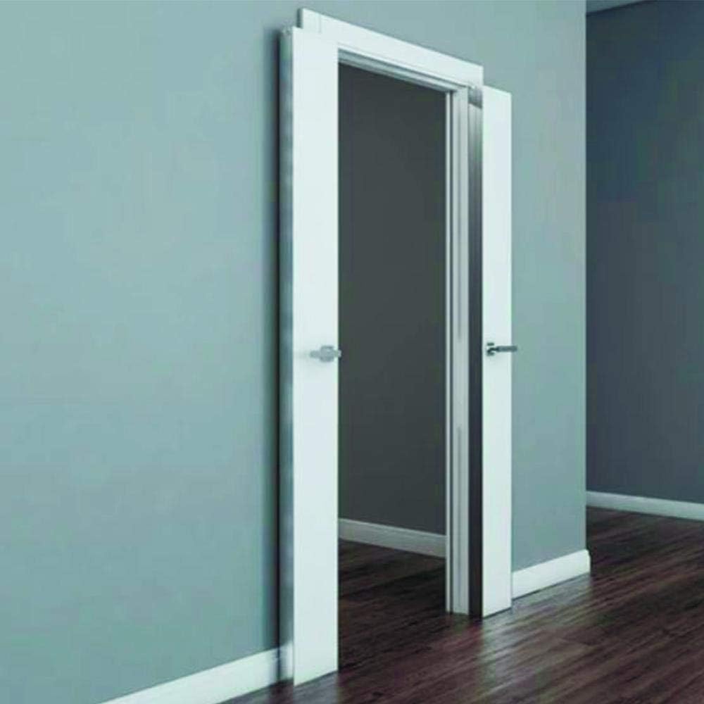 Milcasa Compack 180 Degrees BiFold Door Hardware Kit, Folding Door Hardware Set, Multifold