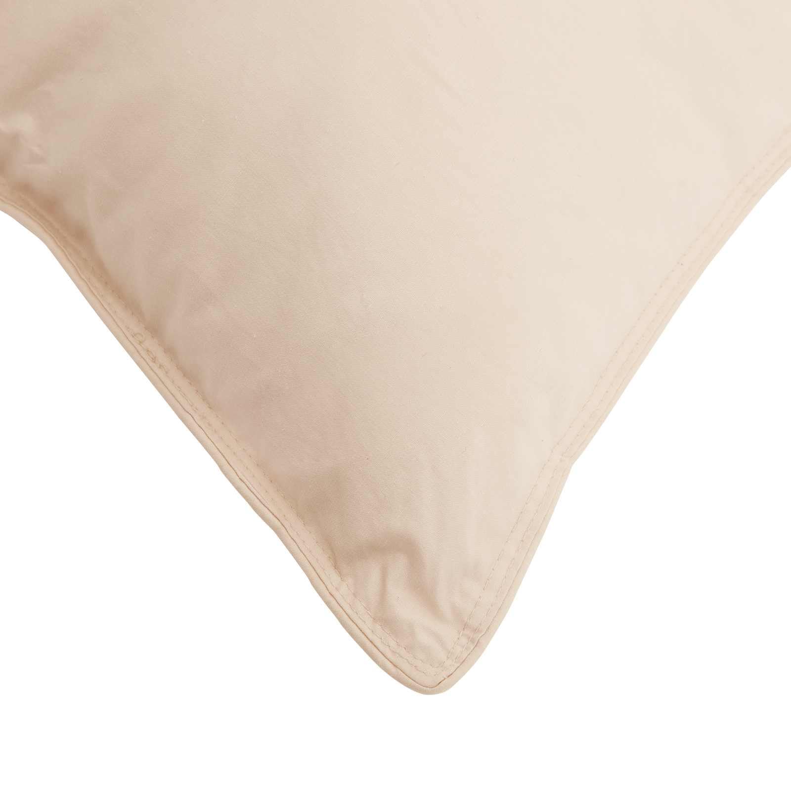 Cuscino 2 Pz 60 x 70 cm Kapok Tutte Le Stagioni Beige