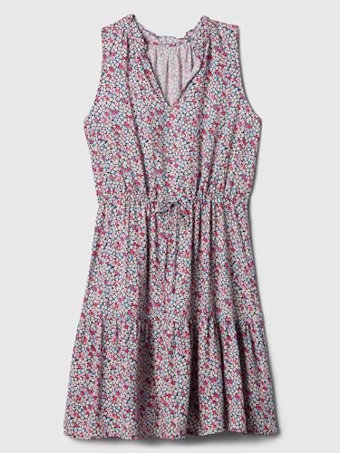 Image of Gap Women's Sleeveless Split Neck Dress