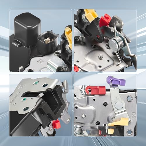 Image of 931-637 Front Right Passenger Side Power Door Latch Compatible with Dodge 2002-2008 Ram 1500, 2003-2009 Ram 2500, 2003-2010 Ram 3500, Door Lock Actuator w /Latch Assembly