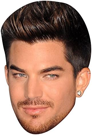 Adam Lambert Celebrity Mask, Flat Card Face, Fancy Dress Mask