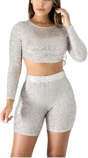 Sparkly two piece set Outlet
