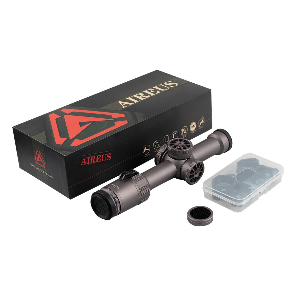 Scoking【 AIREUS製 】FFP 1-6x24IR ライフルスコープ Amazon.co.jp: AIREUS 1-6x24IR FFP Rifle Scope : Electronics