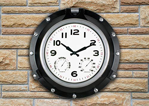 Poolmaster 18" Porthole Clock - Image 4
