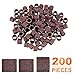 HARFINGTON 200pcs Sanding Drums 1/2 Inch Grit 120 Sanding Sandpaper Mini Sanding Sleeves for Drum Sander Rotary Tools
