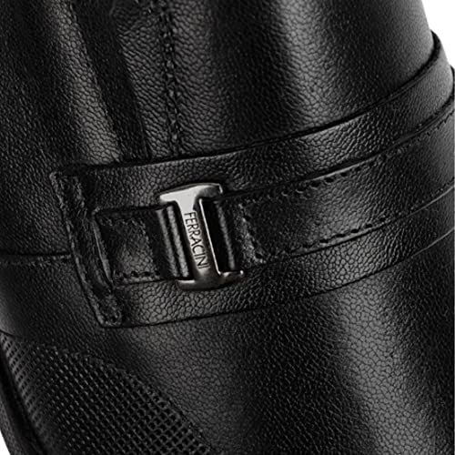 Ferracini Liverpool, Sapato Oxford Masculino, Preto (Black), 41