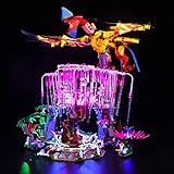 【Genießen Sie kreativen DIY-Spaß】 Unser LED-Lichterset für Toruk Makto und der Baum der Seelen bietet eine helle Beleuchtung, damit Sie sich von Ihrem geschäftigen Leben erholen und Ihre schöne Nacht wiedererlangen können. Das Beleuchtungsset ist perfekt für Liebhaber von LEGO-Modellen, um Ihre Blöcke persönlich aufzurüsten und Ihre Modelle fortschrittlicher zu machen, während Sie den Spaß am Heimwerken genießen.