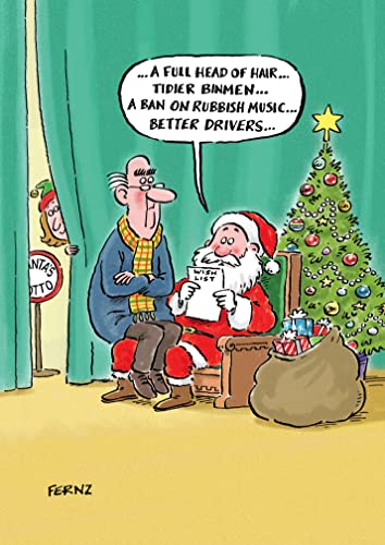 Paper House Carte De Vœux De Noël Humoristique – Clear Off