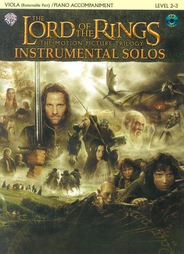 Shore: The Lord of the Rings (Viola & Piano) with backing CD