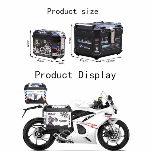 Alforjas Laterales para Moto Yamaha Tracer 9 GT 2021–2025, Maletas Laterales Impermeables de Gran Capacidad con Cierre Rápido y Candado, Bolsa Lateral Universal Negra miniatura 7