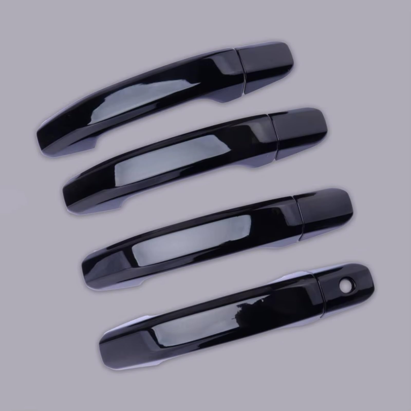 Rcuihgfb One Color Door Handle Shell Compatible With Chevrolet For Silverado 1500 2014-2024 For Tahoe 2015-2023 Car Exterior Door Handle Covers Trims Set