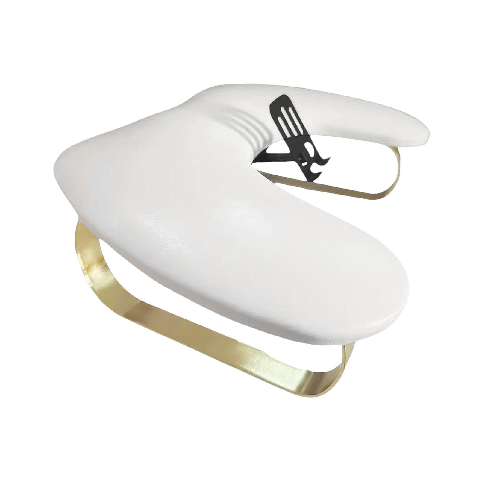 Supporto per Bracciolo per Unghie con Supporto Telefono Regolabile, Cuscino Mani Manicure Ferro Pelle PU 44x29x15cm per Uso Domestico e Salone