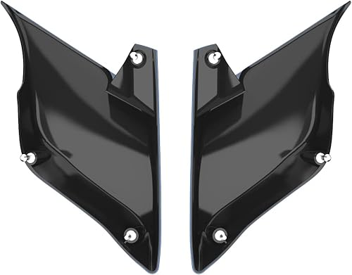 Miniatura 462 de Advanblack Barracuda - Cubiertas laterales estiradas plateadas (brillantes), paneles extendidos para Harley Touring Street Glide Road Glide Electra