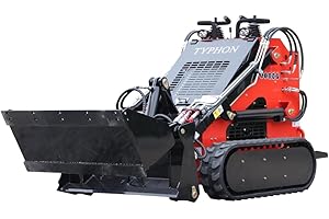 TYPHON STOMP Mini Skid Steer Loader - The Ultimate Compact Landscaping Machine