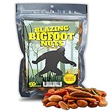 Blazing Bigfoot Nuts Spicy Trail Mix - Funny Sasquatch Design - Spicy Snacks for Men and Women - Premium Blend, Made in the USA