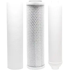 Filter Kit for Vertex PT 4.0 RO System - Includes Carbon Block Filter, PP Sediment Filter & Inline Filter Cartridge by CFS