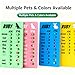 zlpooily Personalized Tracker Pet Feeding Reminder Chart Board Custom Pet Tracker for Dogs and Cats Customized Dog Gadgets Helps You to Track Pet Feeding & Medication