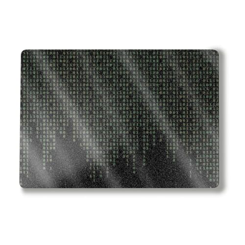 Glossy Glitter Laptop Skin Compatible with Surface Laptop 7 15" (2024) - Red Pill - Premium 3M Vinyl Protective Wrap Decal Cover - Easy to Apply | Crafted in The USA by MightySkins