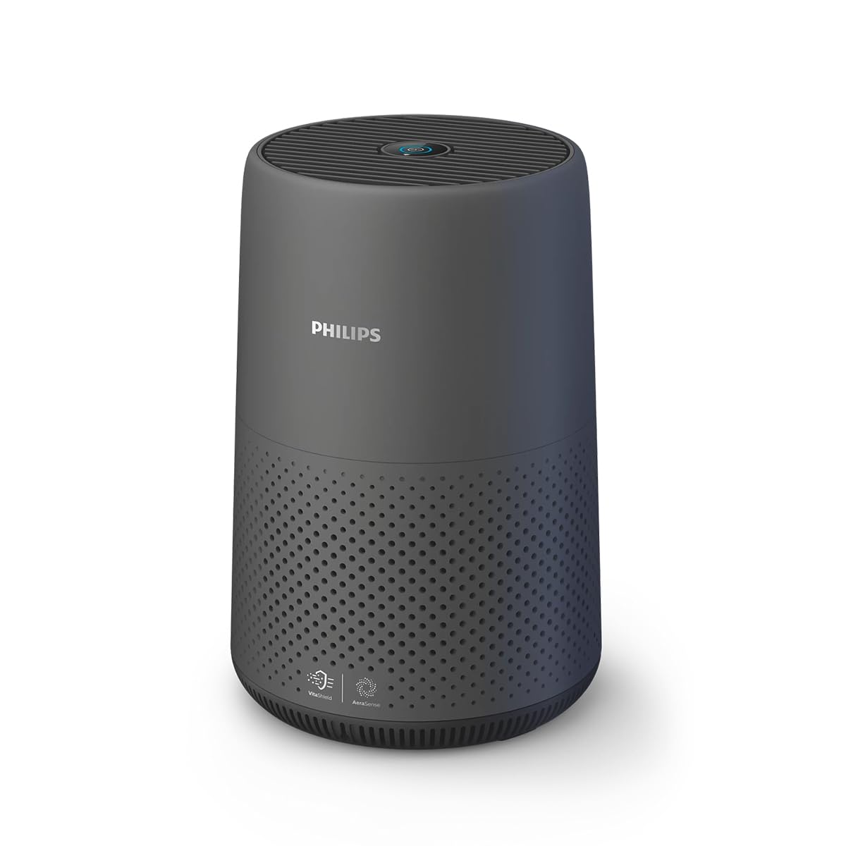 800i Series Compact Air Purifier, 49m2, HEPA and Activated Carbon Filter, Removes up to 99.9% of Viruses and Aerosols from the Air*, Black (AC0850/11)