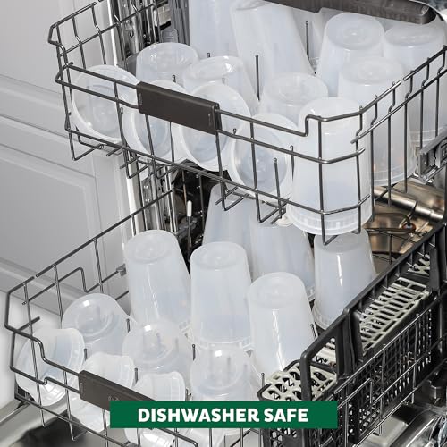 Image of Freshware Deli Containers with Lids 32 oz [50 Set] Leak-Proof BPA Free Plastic Take Out Bowls, Food Storage Containers for Takeout Meal Prep Storage, Freezer, Microwave & Dishwasher Safe