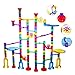 Produktbild Ucradle Kugelbahn - 152pcs Mehrfarbige Murmelbahn Marble Run Set mit Bahnelementen und Glasmurmeln, Mint Lernspielzeug und Konstruktionspielzeug für Kinder Mädchen Jungen 4+