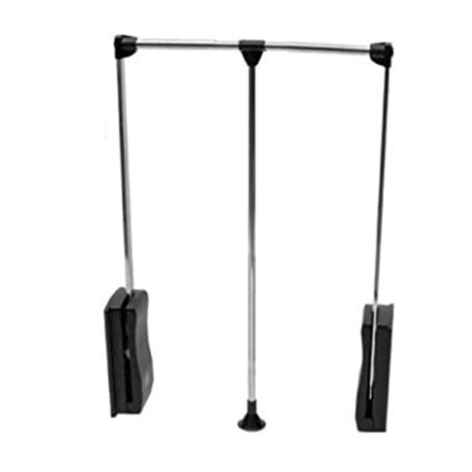 HTTGDGDH Adjustable Aluminum Pull Down Wardrobe Rail 51-121Cm, Heavy Duty Clothing Hanger With Soft Close, Space-Saving Lift Rail For Bedroom, Supports 30Kg, Ideal Coat Rack.,510-660mm
