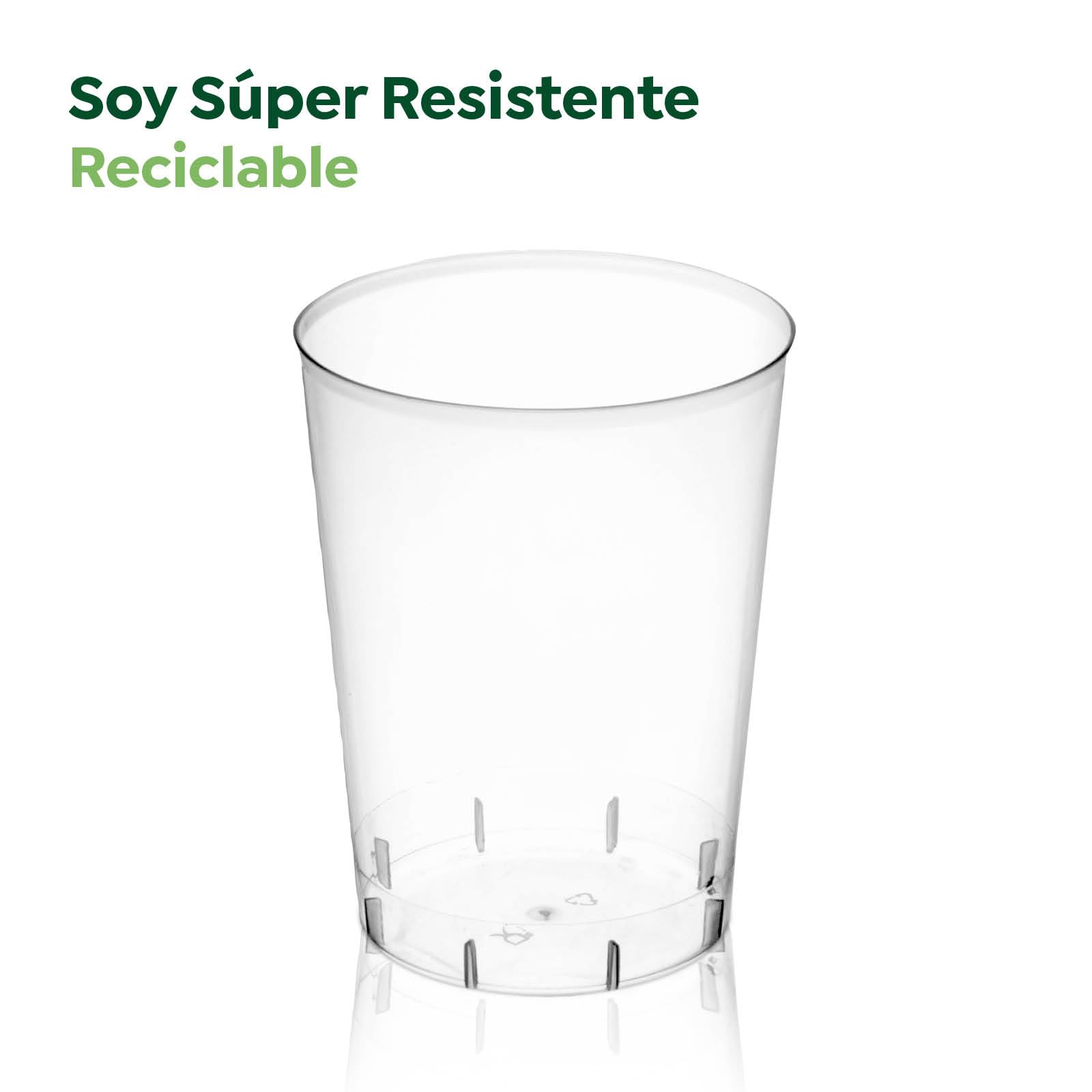 Lot de 100 verres à cidre en plastique réutilisables - 600 ml - Verres recyclables - Gobelets à cidre - Grand verre pour eau, rafraîchissements, café, cocktails, fêtes et restauration