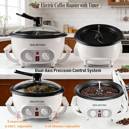 Commercial coffee roaster machine