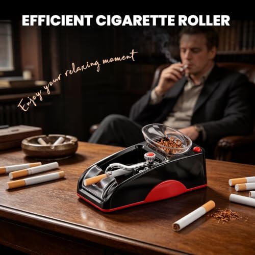 Image of NEWTRY Cigarette Rolling Machine, Electric Automatic Injector for Tobacco