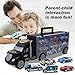 Toddler Toys for 3-4 Year Old Boys,Large Transport Cars Carrier Set Truck Toys with 12 Die cast Vehicles Truck Toys Cars,Ideal Christmas Easter Gifts Toys for Kids Age 3-7