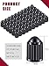 Nuanchu 500 Pack Valve Stem Caps Tire Caps Plastic Black Valve Tire Covers for Cars, SUVs, Bike, Bicycle, Trucks, Motorcycles, Dust Proof, with O Rubber Ring